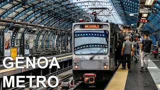 🇮🇹 Genoa Metro  Metro di Genova 4K 2020 [upl. by Ginsburg]