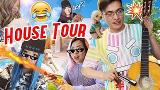 KREW House Tour Ft Doggos [upl. by Nodroj623]