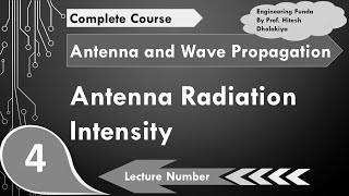 Antenna Radiation Intensity Definition Basics Unit Formula amp Calculation Explained [upl. by Ferdie456]