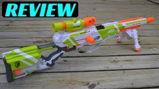 REVIEW NERF MODULUS LONGSTRIKE with NStrike ELITE Performance [upl. by Nythsa]