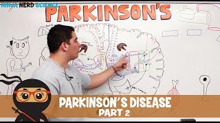 Parkinsons Disease  Causes amp Pathophysiology  Part 2 [upl. by Ecargyram605]