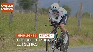 Dauphiné 2021  Stage 4  Highlights The right mix for Lutsenko [upl. by Chloras]