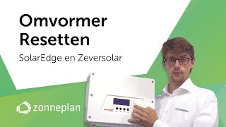 Zonnepanelen omvormer resetten zelfhulp [upl. by Anola]