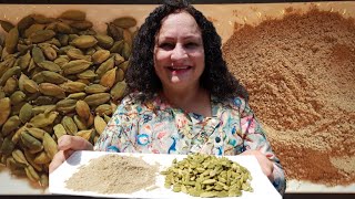 Cardamom Powder Recipe  How To Make Elaichi Powder for Sweet amp Savoury Dishes  2 Ingredient Recipe [upl. by Anu]