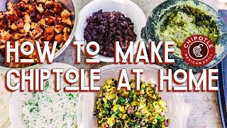 The BEST Homemade Chipotle Guide [upl. by Annaed]