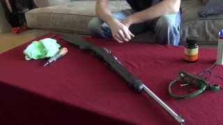 Ruger 1022 Takedown Cleaning Turtorial [upl. by Kimble]