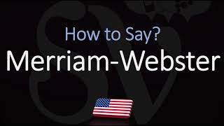 How to Pronounce Merriam Webster CORRECTLY [upl. by Hawkie701]