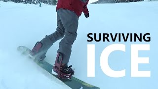 Tips for Surviving Icy Runs Snowboarding [upl. by Birgitta528]