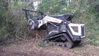 Fraser Earthworks  Terex Forestry Machine Mulching [upl. by Adnoval]