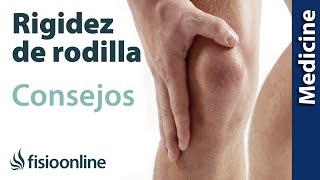 Claves para enterder y tratar la rigidez de rodilla [upl. by Nagear]