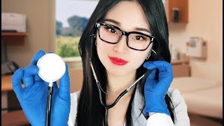 ASMR Flu Doctor Checkup  Medical Appointment [upl. by Hilbert]