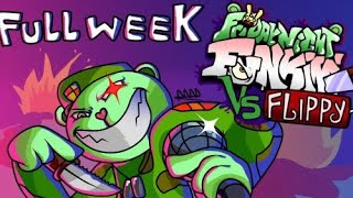 Friday Night Funkin  VS Flippy FULL WEEK  FNF MODS HARD [upl. by Lundgren107]