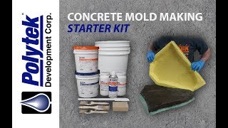 Concrete Mold Making  Starter Kit Tutorial [upl. by Loggia]