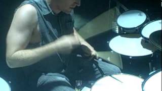 Josh Freese drumming quotWishquot live with NIN [upl. by Roseline980]