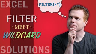 Using Excel’s Wildcards with the FILTER Function [upl. by Demetris]