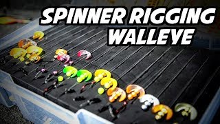 How to Spinner Rig for Walleye Advanced Tips [upl. by Wertz416]