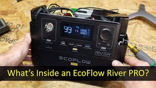 EcoFlow River Pro Teardown and Detailed Look Inside [upl. by Mcripley]