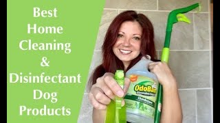 Best Pet House Cleaning Allpurpose Disinfectant Dog Products amp Supplies Odoban  Natures Miracles [upl. by Eichman]