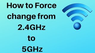 How to change from 24GHz to 5GHz [upl. by Satsoc]