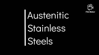 Types of Stainless Steel [upl. by Eurd]