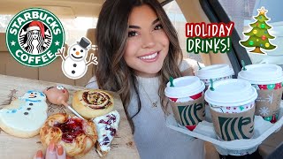 Starbucks Holiday Drinks amp Treats 2022 [upl. by Mcafee]