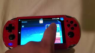 PS VITA how to reinstall Vita Shell Molecular Shell [upl. by Reamy]