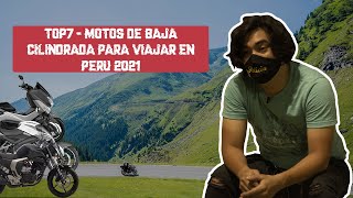 TOP 7  Las mejores motos para viajar en Perú 2021 ¿Cuál será la mejor de todas [upl. by Nnylasor]