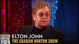 Elton Johns Friendship with Eminem  The Graham Norton Show [upl. by Issiah]