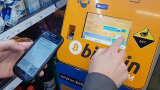 How to Buy Bitcoin using a Bitcoin ATM [upl. by Ravid]