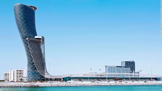 Capital Gate Abu Dhabi  Megastructures Leaning Tower of Abu Dhabi  UAE Engineering Documentary [upl. by Ia]