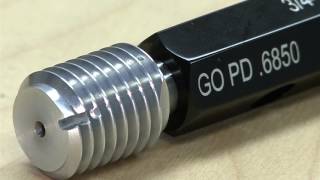 How To Use Thread Plug Gages Technical Series 101 [upl. by Wadlinger]