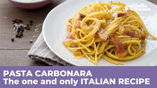 HOW TO MAKE the REAL ITALIAN CARBONARA  Original recipe [upl. by Phi]