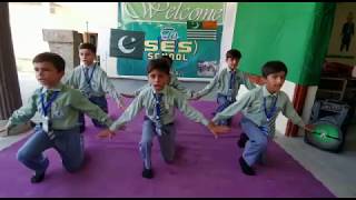 Tablo on kabhi ungli mat uthana bazo toor ka rakh da ga  Best SES school performance [upl. by Ahseikan930]