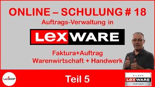 Abschlagrechnungen in Lexware Faktura Warenwirtschaft und Handwerk Teil 5 [upl. by Rhoads398]