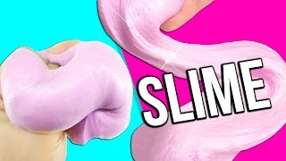 HAZ SLIME ESPONJOSO SIN BORAX  DIY FLUFFY SLIME  Tutoriales Belen [upl. by Dranreb]