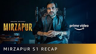 Kaleen Bhaiya Recaps MIRZAPUR  Pankaj Tripathi  Amazon Original  Oct 23 [upl. by Dorise]