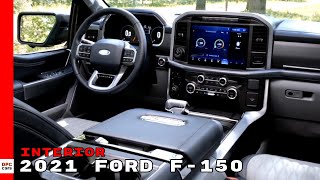 2021 Ford F150 Interior Cabin [upl. by Ingrim52]