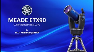 Meade ETX90 Telescope Review [upl. by Htezzil]