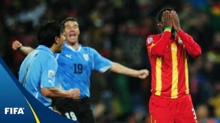 Uruguay v Ghana  2010 FIFA World Cup  Match Highlights [upl. by Eldnik]