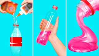 Super Fast Slime Recipe DIY 30 SECONDS Bottle Slime [upl. by Ongun]