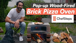 How to Build Your Own HighPerforming WoodFired Pizza Oven from Bricks [upl. by Naellij]