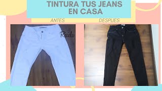 COMO TINTURAR UN pantalón paso a paso [upl. by Estrellita]