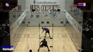 Racquetball Highlights  2019 US Open Final Kane Vs Moscoso [upl. by Asserrac]