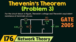 Thevenins Theorem Problem 3 [upl. by Melak]