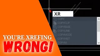 How to Automatically Xref in AutoCAD [upl. by Murdocca]