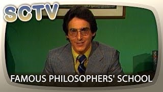 SCTV Famous Philosophers School with Harold Ramis [upl. by Cynthie]