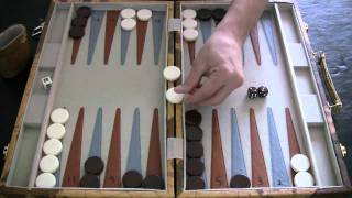 Beginner Backgammon Tutorial  3  Hitting and ReEntering [upl. by Bryana]