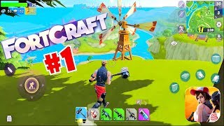 FORTCRAFT 1 GAMEPLAY Android 2018 [upl. by Colin230]