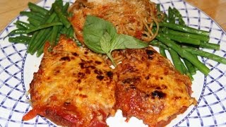 Escalopes de Poulet Parmigiana [upl. by Ruddie]