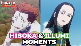 Hisoka x Illumi Moments  Hunter x Hunter [upl. by Lerud]